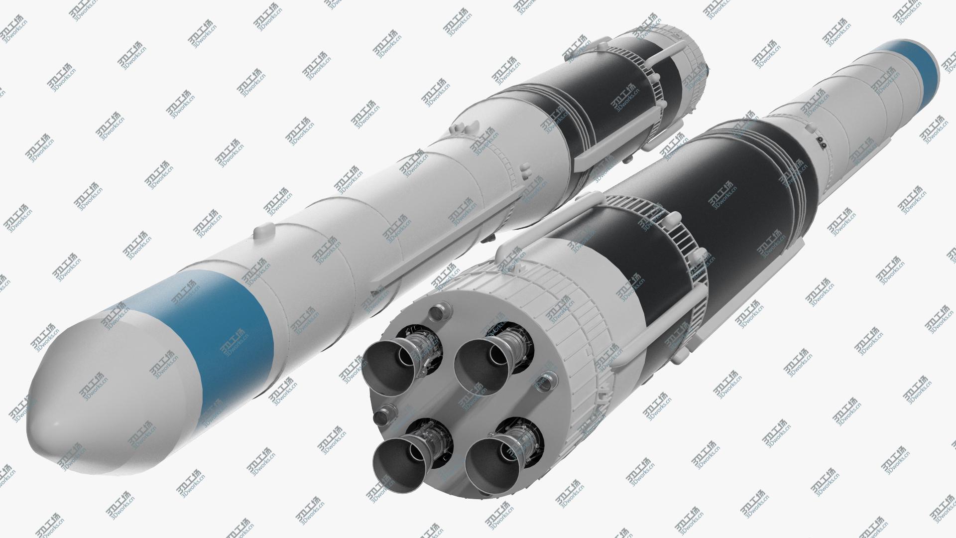 images/goods_img/202105073/Three Stage Carrier Rocket 3D model/5.jpg